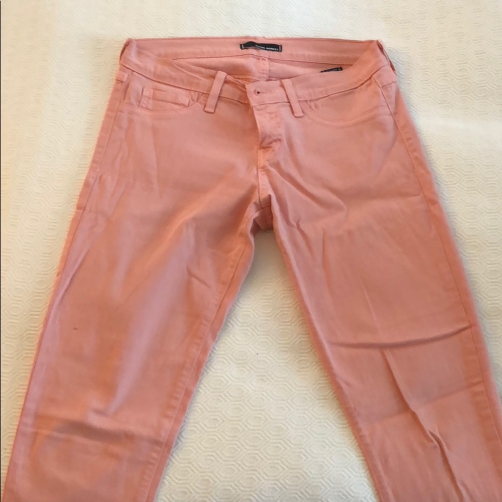 Light pink jeans
